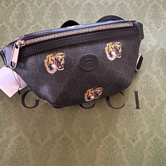 NWT GG BELT BAG WITH TIGER PRINT - Picture 1 of 10